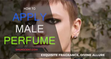 The Art of Applying Male Perfume