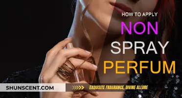 The Art of Applying Non-Spray Perfume