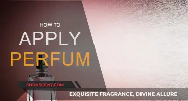 The Art of Applying Perfume: A Guide