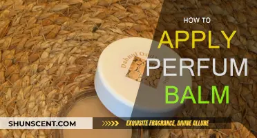The Art of Applying Perfume Balm: A Guide