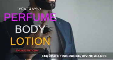 The Art of Applying Perfume: Body Lotion