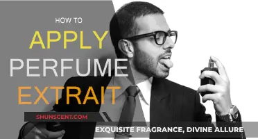 The Art of Applying Perfume Extrait