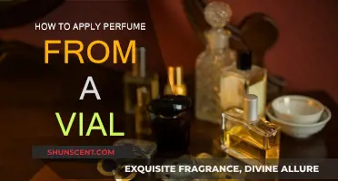 The Art of Applying Perfume from a Vial