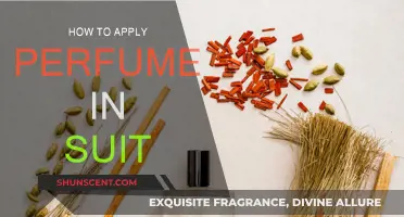 Spraying Scents: Mastering the Art of Perfuming Your Suit