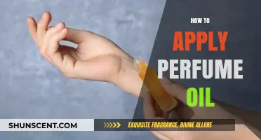 The Art of Applying Perfume Oil