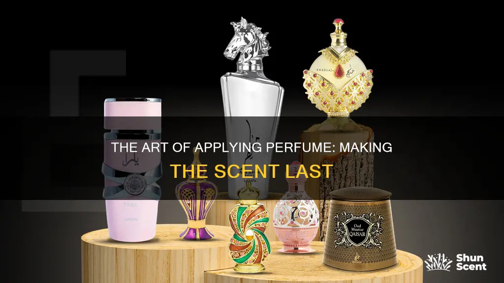 how to apply perfume so it lasts