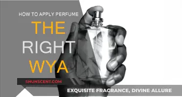 The Art of Applying Perfume: A Guide