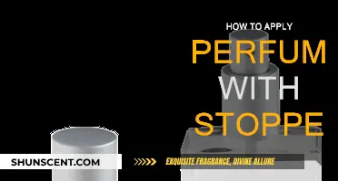Applying Perfume with a Stopper: The Right Way