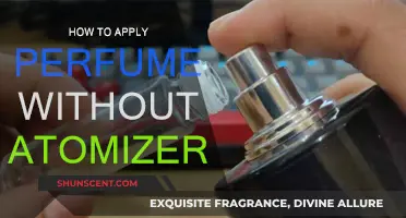 Spray-free Scents: Applying Perfume Without an Atomizer