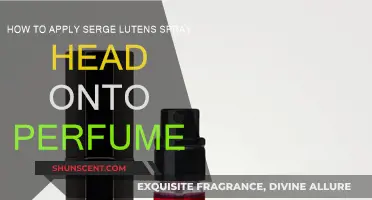 Serge Lutens Spray Head: Easy Application Guide