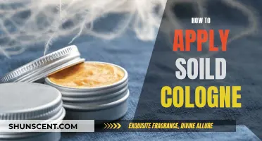 The Art of Applying Solid Cologne: A Step-by-Step Guide