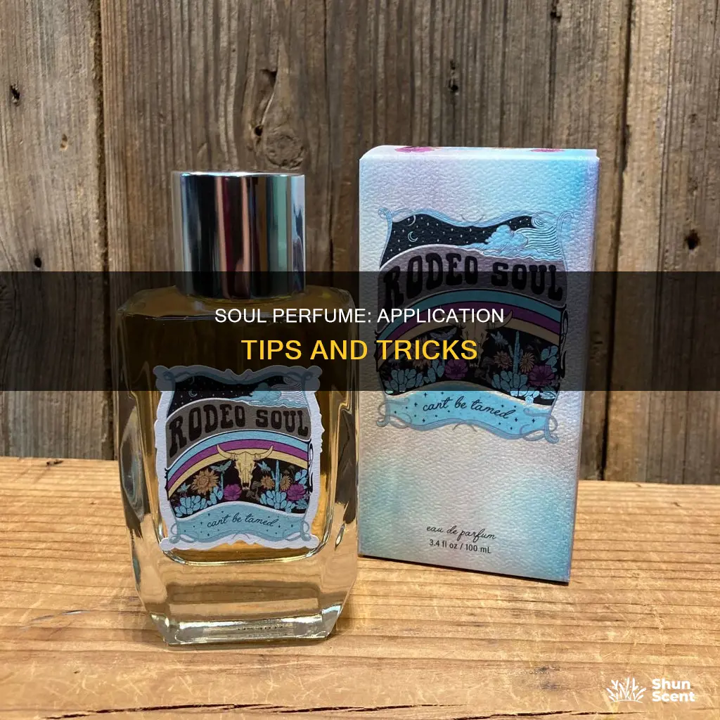 how to apply soul perfume