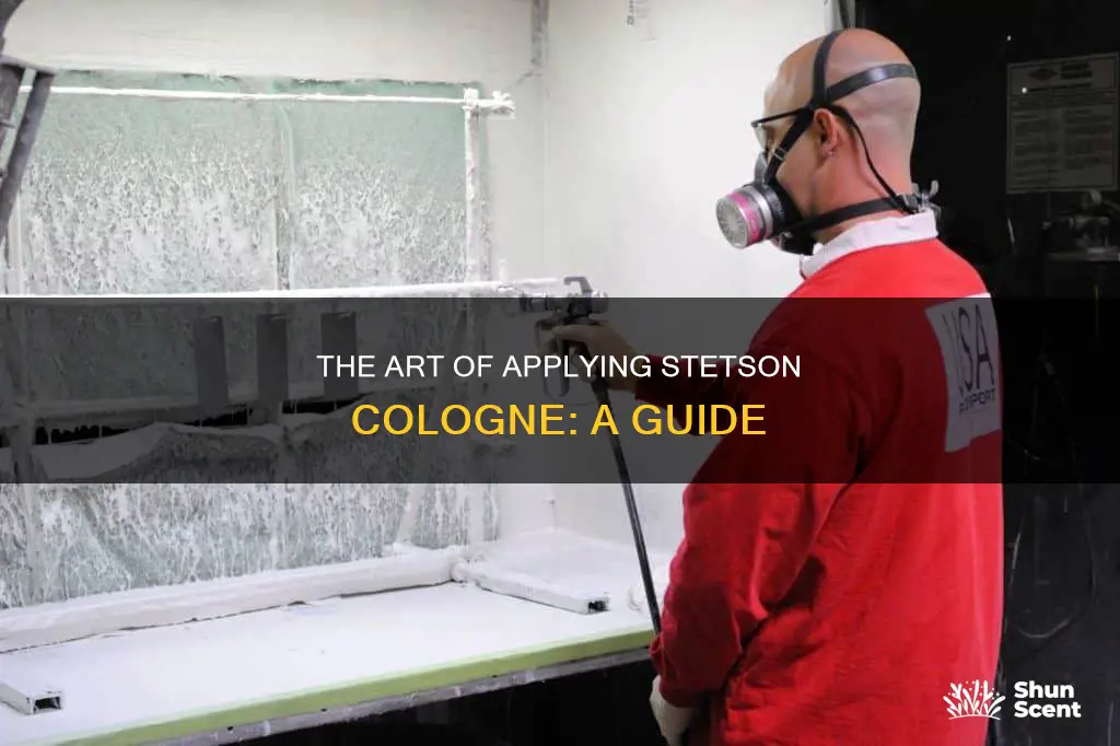 how to apply stetson cologne