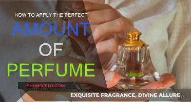 The Art of Applying Perfume: Less is More