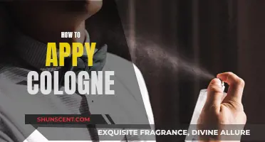 The Art of Applying Cologne: A Guide for Men