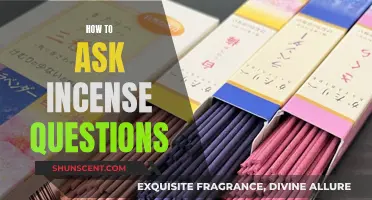 Asking Incense Questions: A Guide to Enquiring About Fragrance