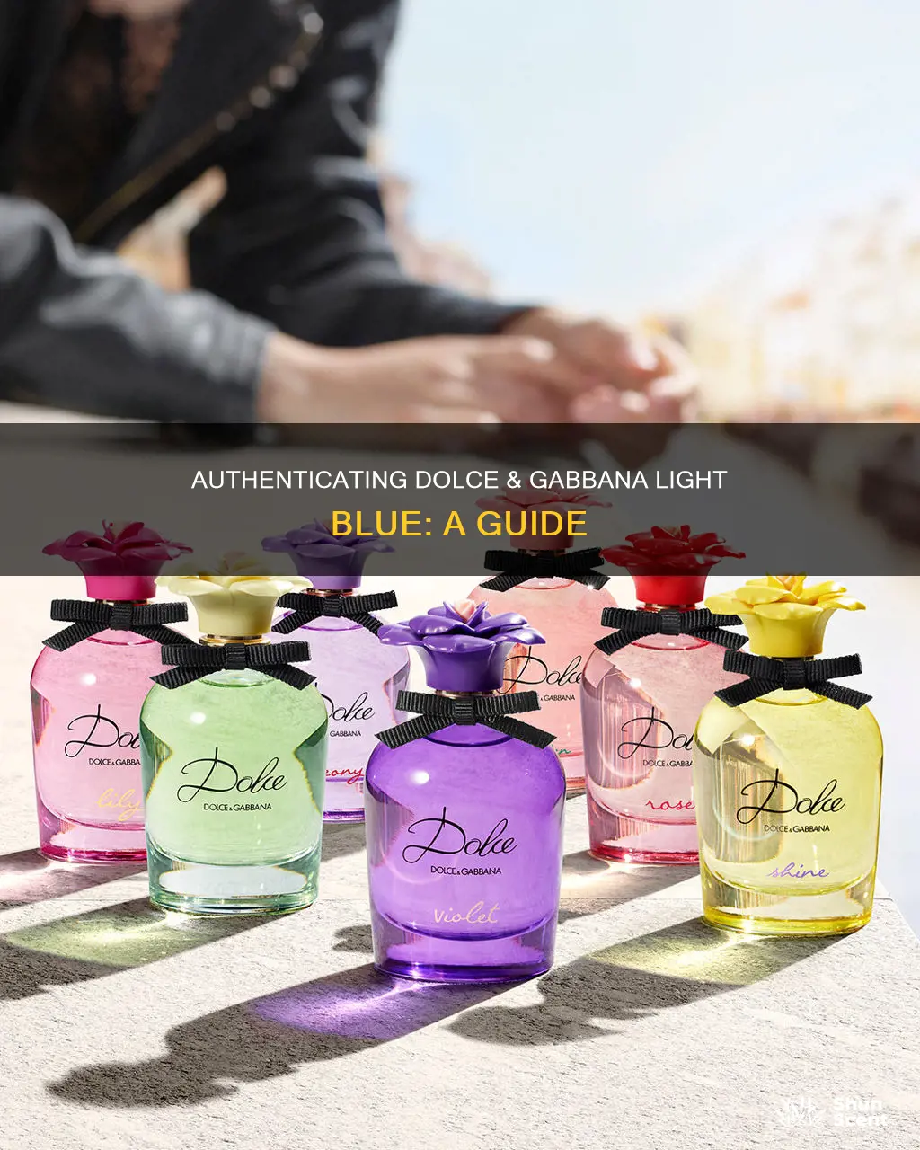 how to authenticate dolce and gabbana light blue perfume