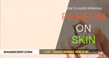 Spraying Perfume: Keep It on Clothes, Not Skin