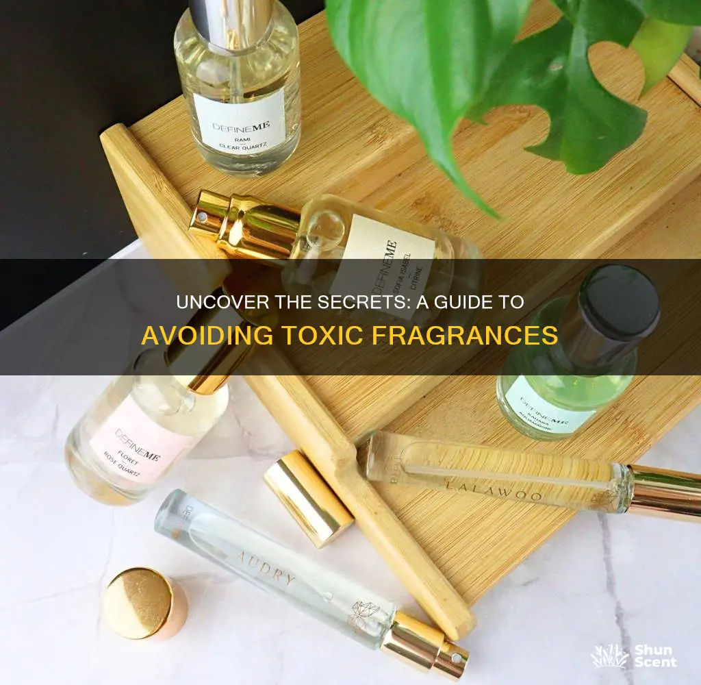 how to avoid toxic fragrance