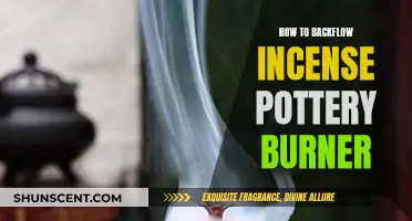Backflow Incense Burners: A Guide to Using Pottery Burners