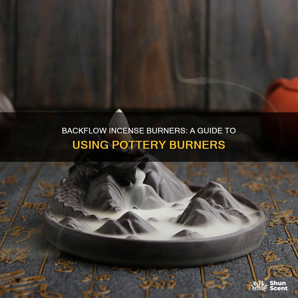 how to backflow incense pottery burner