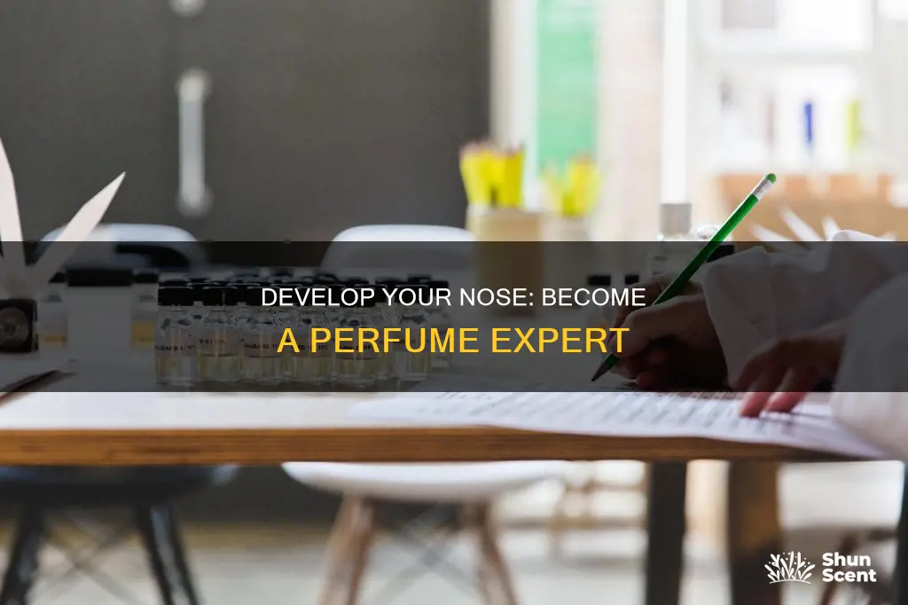 how to be a perfume nose