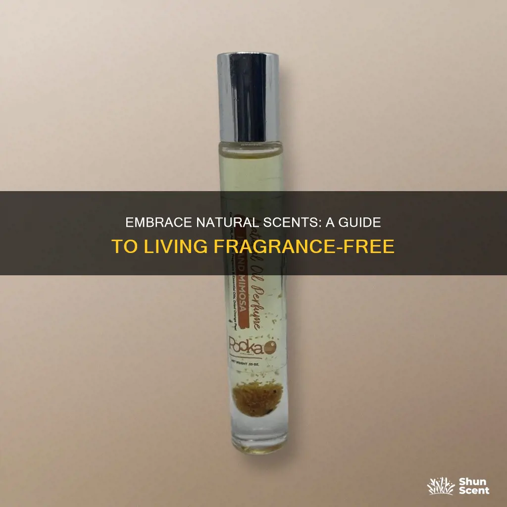 how to be fragrance free