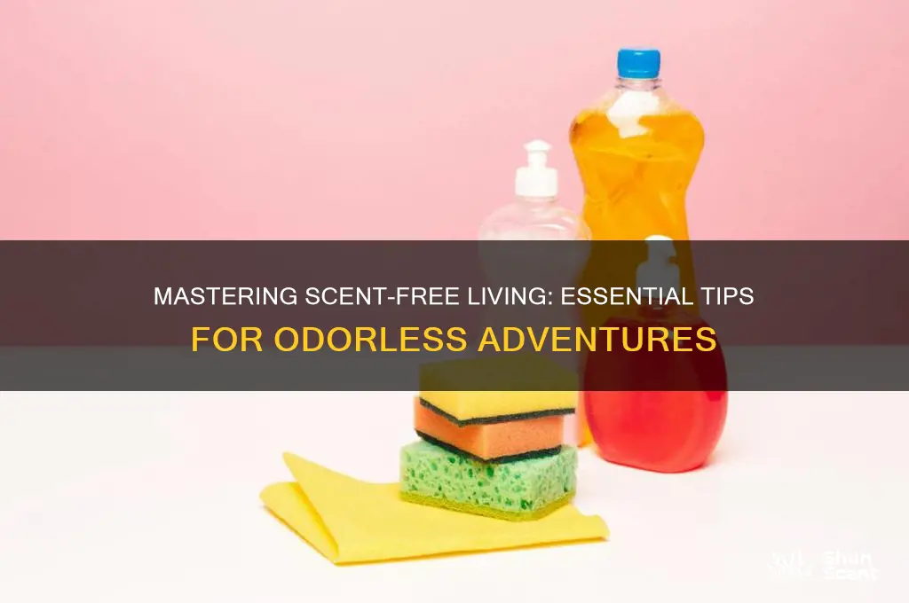 how to be scent free