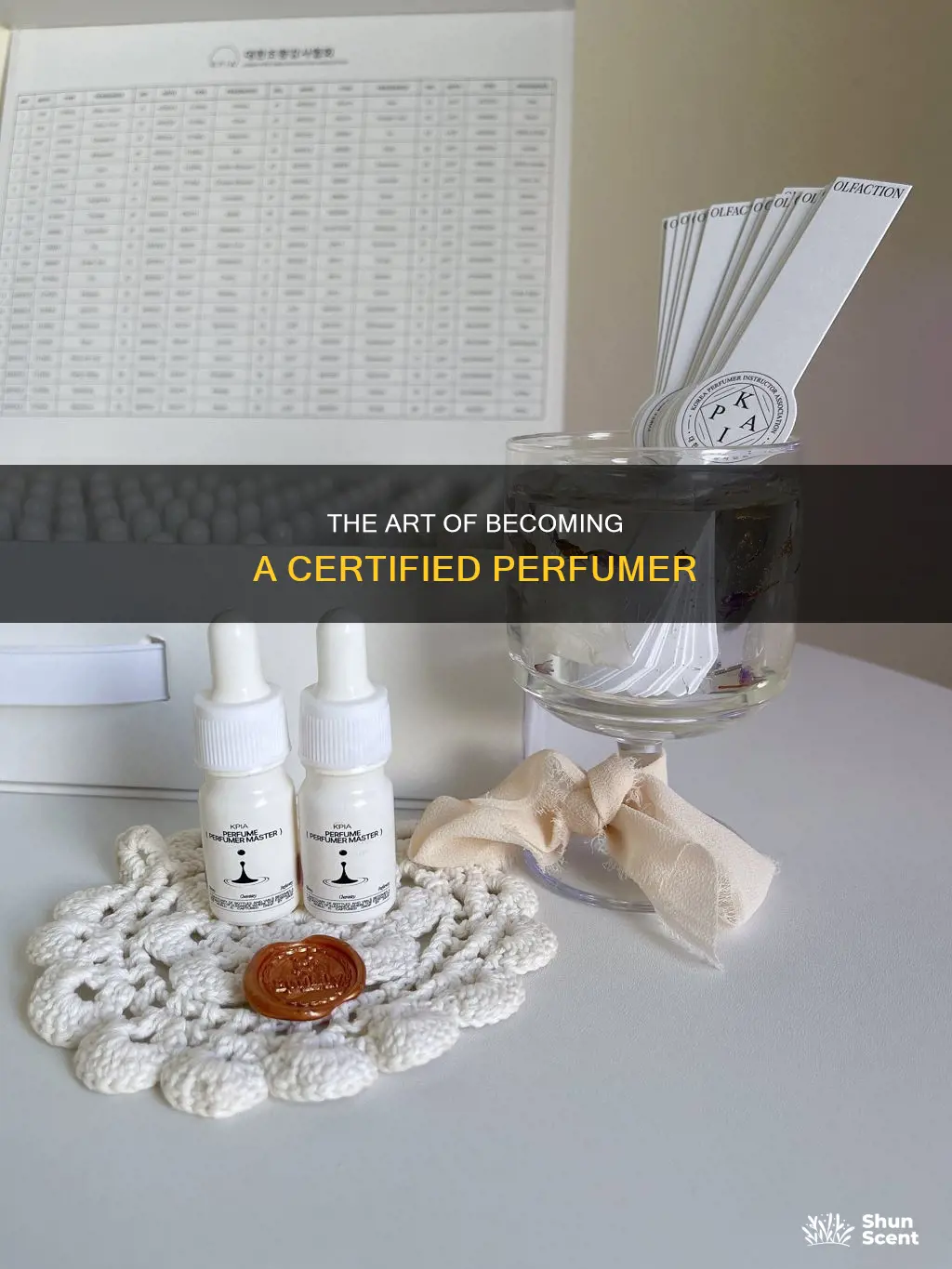 how to become a certified perfumer