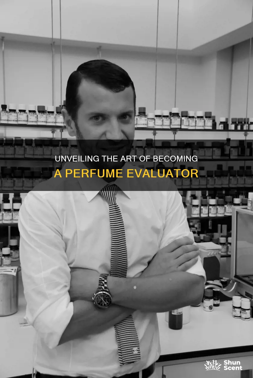 how to become a perfume evaluator