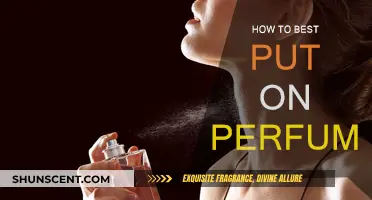 The Art of Applying Perfume: A Guide