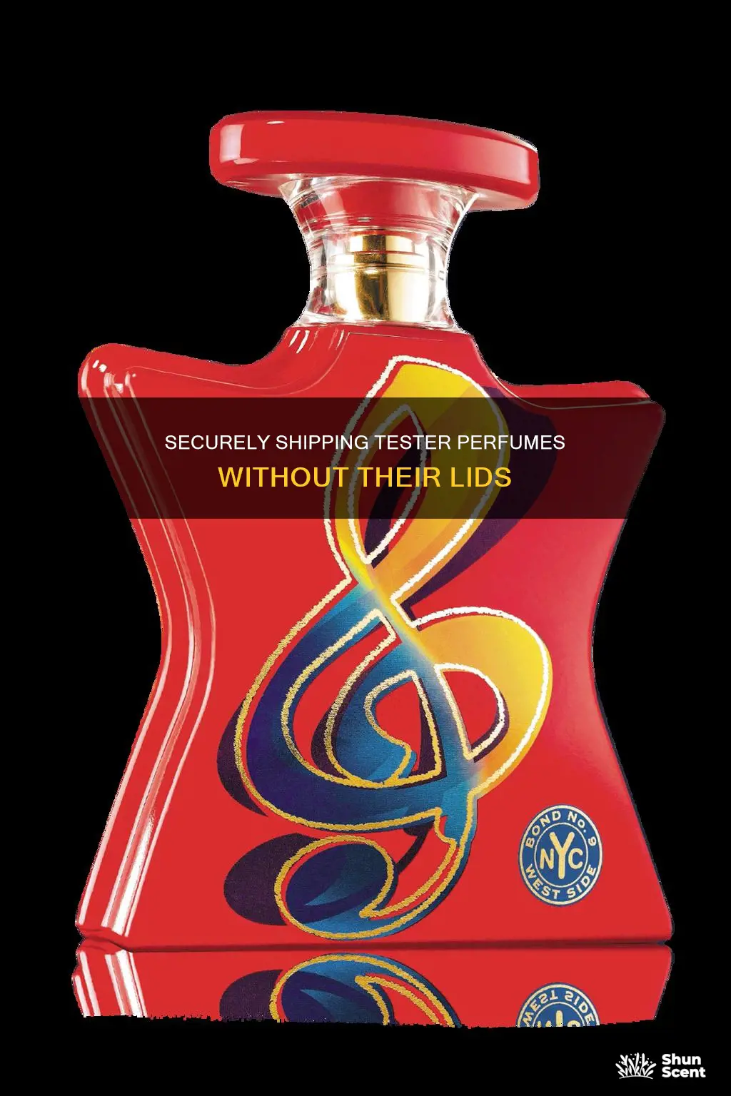 how to best ship a tester perfume with no lid