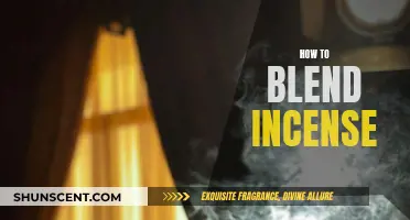 Blending Incense: A Guide to Creating Fragrant Scents