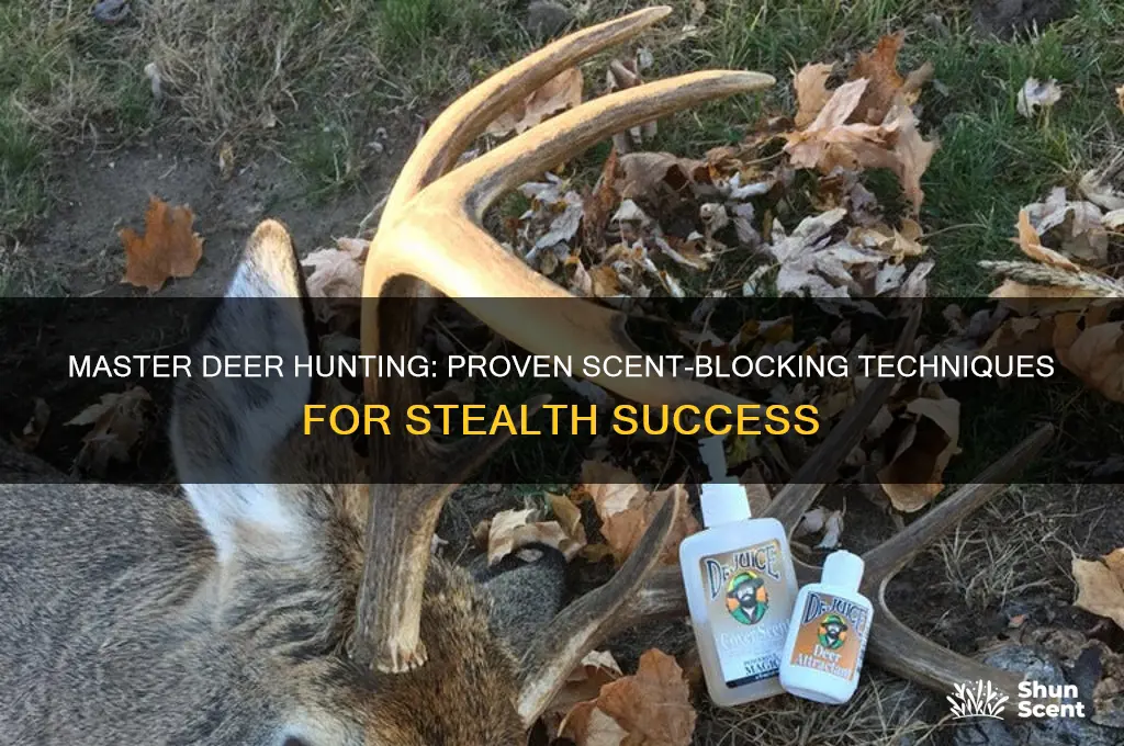 how to block your scent from deer