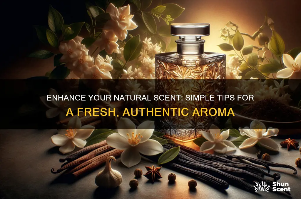 how to bring out your natural scent