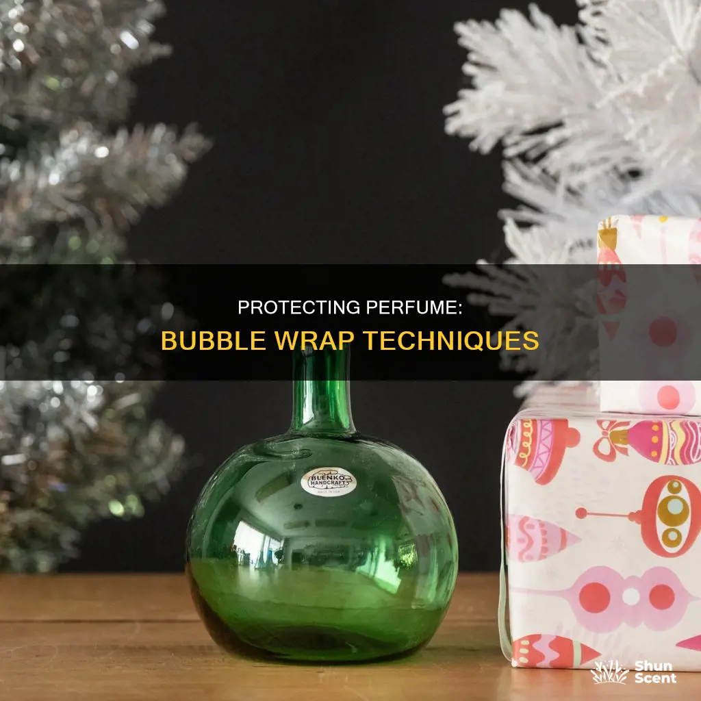 how to bubble wrap perfume