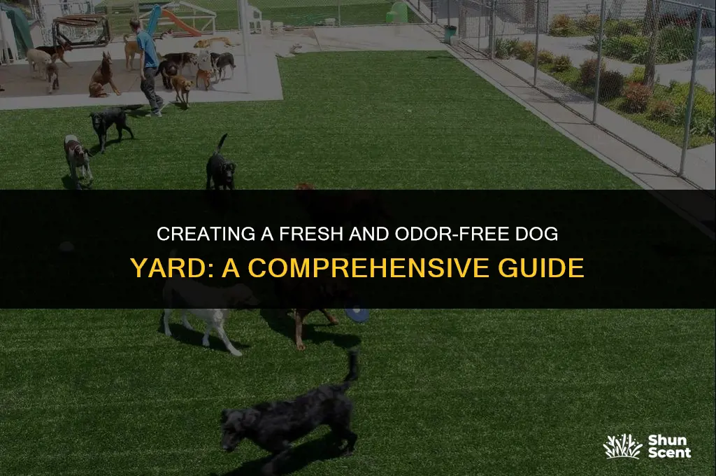 how to build a dog yard that doesn