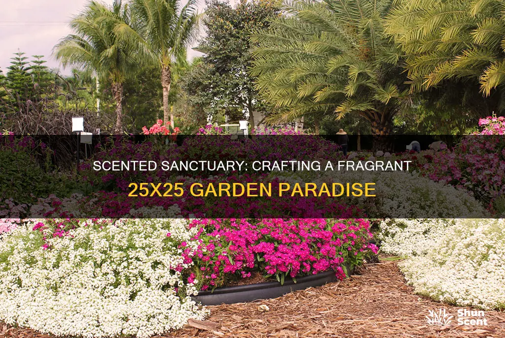 how to build a fragrance garden 25 by 25