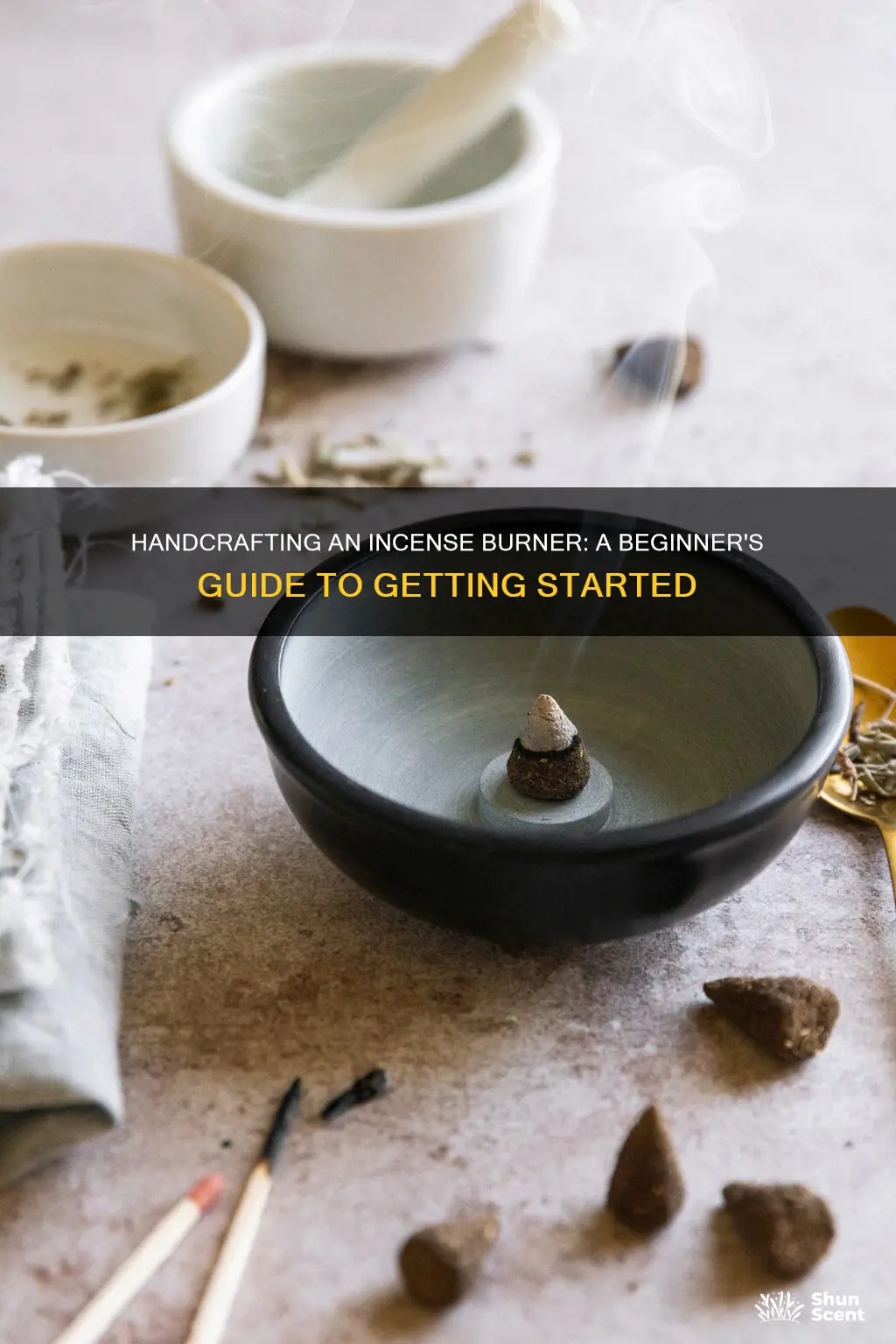 how to build a incense burner