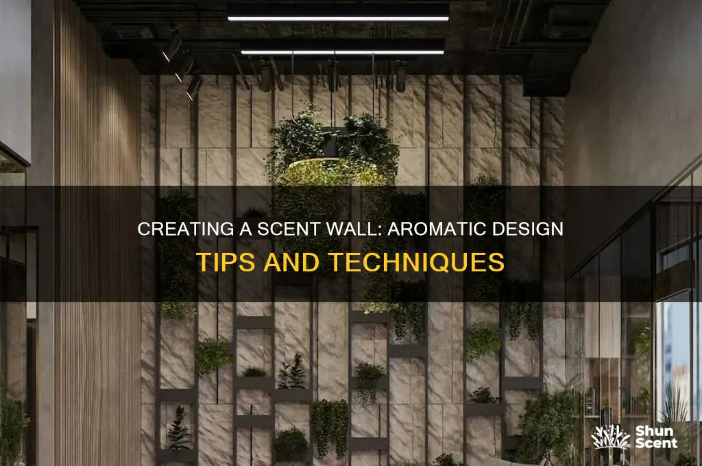 how to build a scent wall