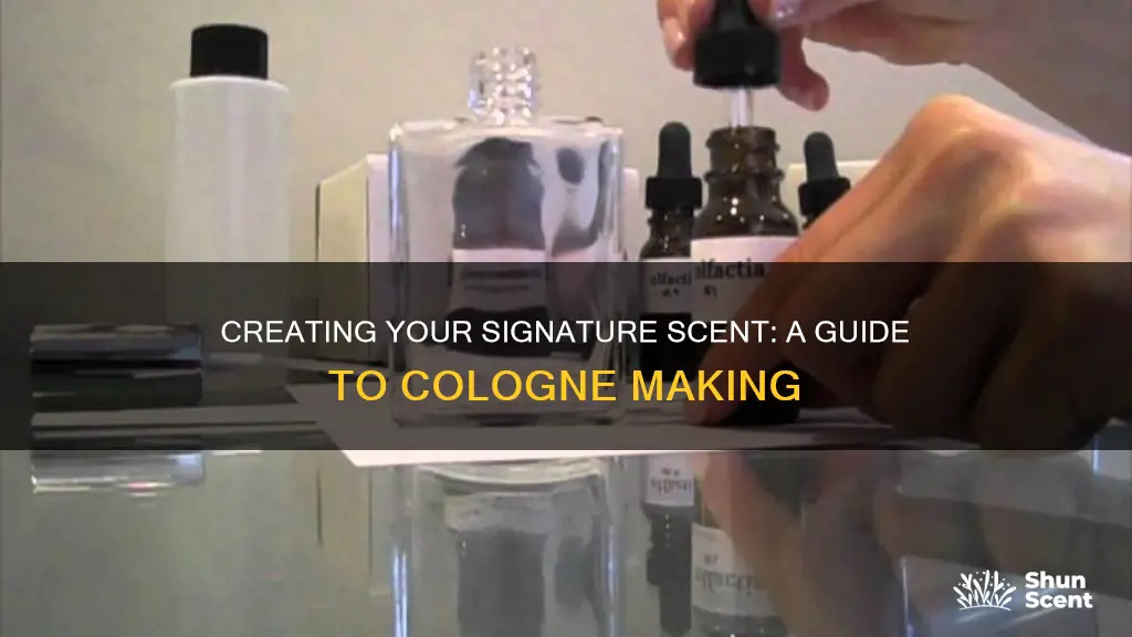 how to build your own cologne scent