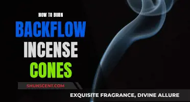 Burning Backflow Incense Cones: A Step-by-Step Guide