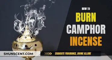 Burning Camphor Incense: A Beginner's Guide to Getting Started