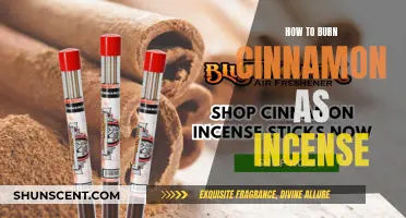 Burning Cinnamon Incense: A Step-by-Step Guide