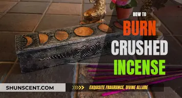 Burning Crushed Incense: A Beginner's Guide to Getting Started