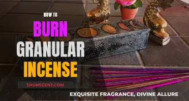 Burning Granular Incense: A Beginner's Guide to Getting Started