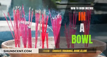 Burning Incense in a Bowl: A Beginner's Guide