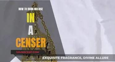 Burning Incense in a Censer: A Beginner's Guide