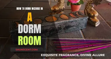 Burning Incense in a Dorm Room: A Step-by-Step Guide