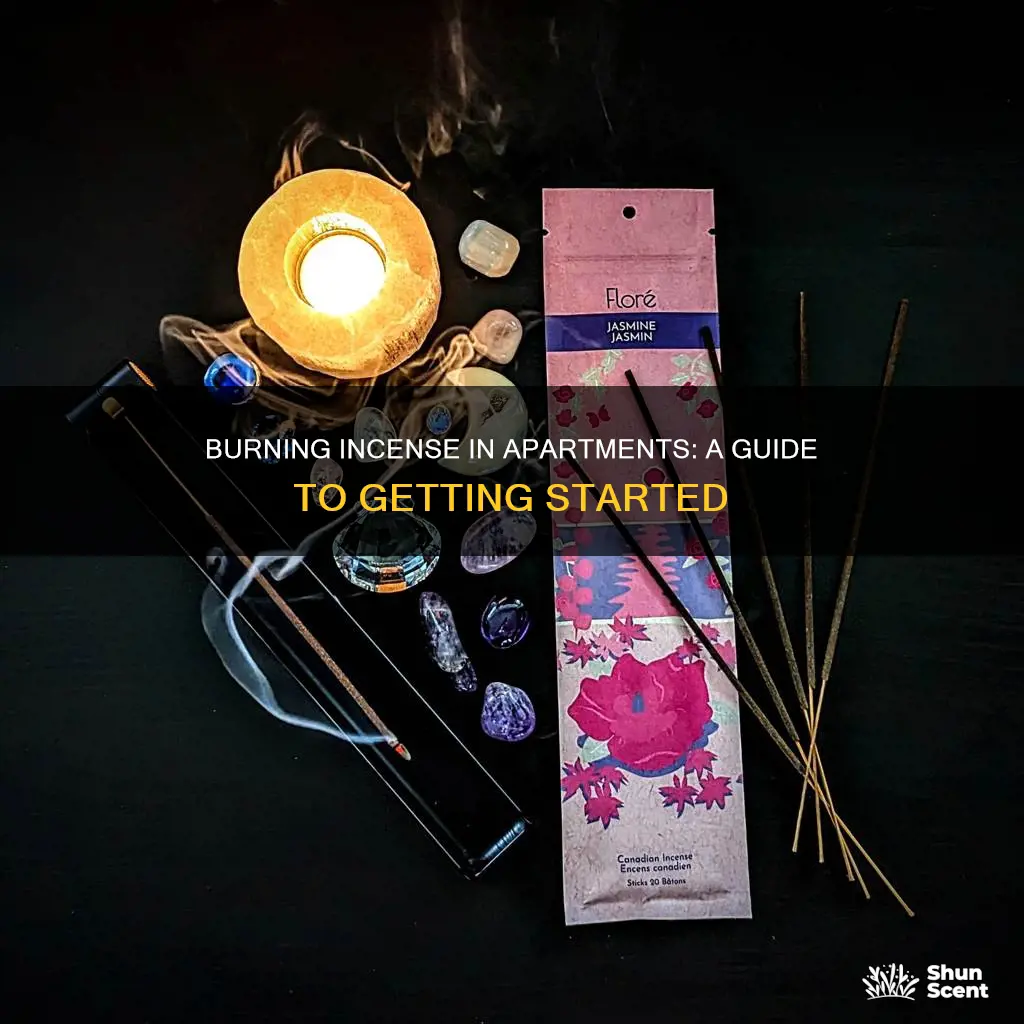 how to burn incense in an apartment